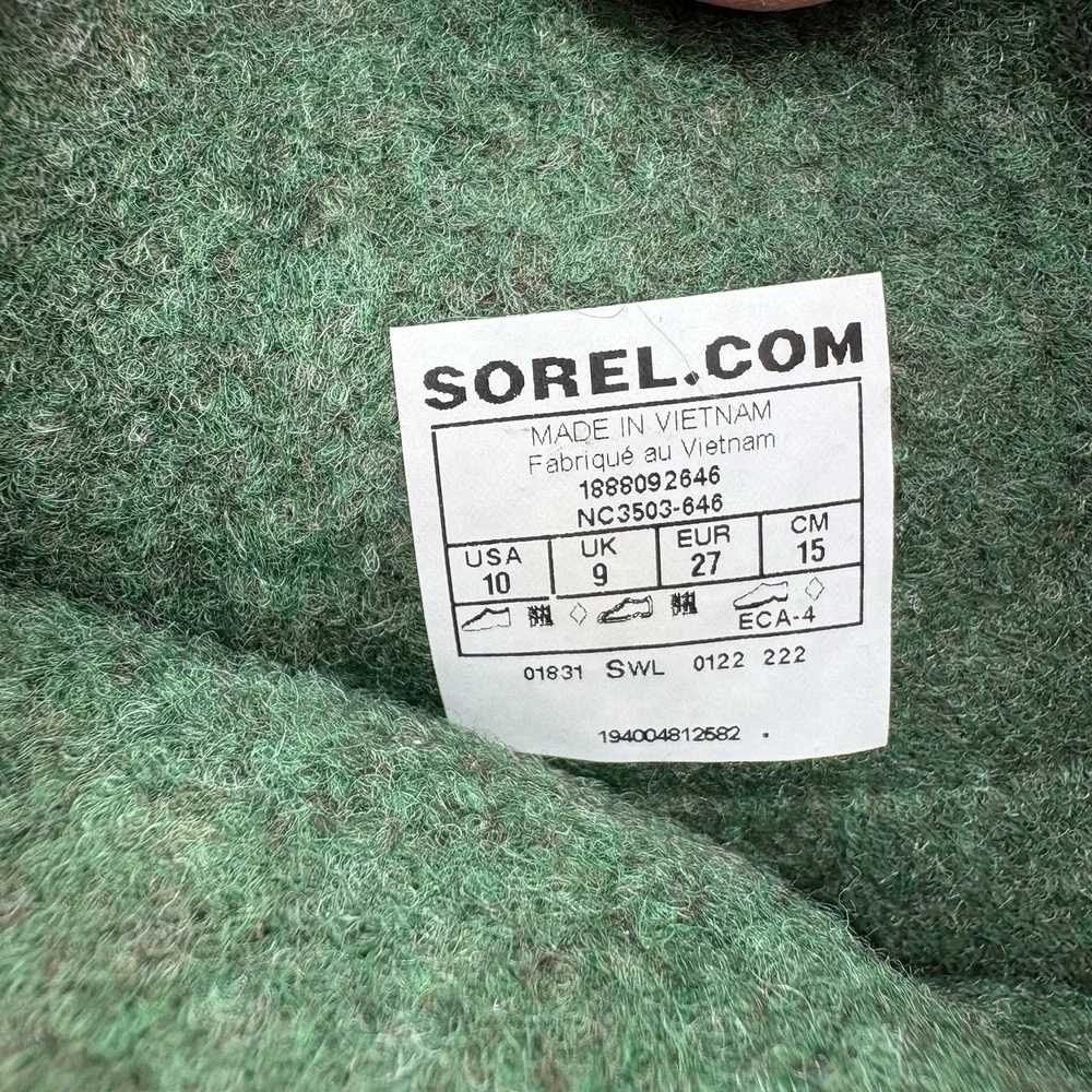 Sorel Kids Boots Size 10‎ Flurry Snow White Polka Dots Red Pull On Winter